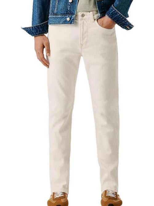 Jeans slim branco masculino pepe jeans hatch - Kiabi Jeans slim branco masculino pepe jeans hatch - Kiabi