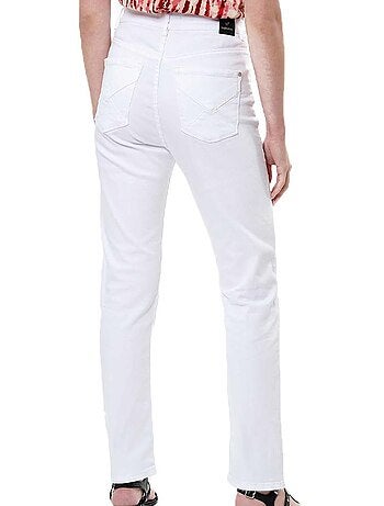 Jeans slim brancos kaporal remar para mulher