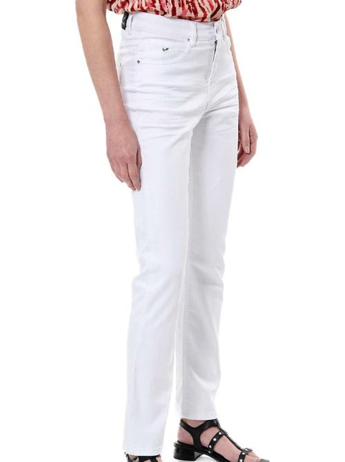 Jeans Slim Brancos Kaporal Remar para Mulher - Kiabi Jeans Slim Brancos Kaporal Remar para Mulher - Kiabi