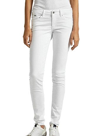 Jeans Slim Brancos Pepe Jeans Gymdigo para Homem