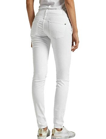 Jeans Slim Brancos Pepe Jeans Gymdigo para Homem