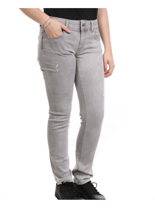 Jeans Slim Cinzento Katha Pepe Jeans para Mulher PL202236 - Kiabi Jeans Slim Cinzento Katha Pepe Jeans para Mulher PL202236 - Kiabi