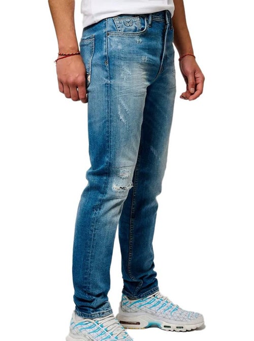 Jeans slim darko kaporal para homem azul lavado - Kiabi Jeans slim darko kaporal para homem azul lavado - Kiabi