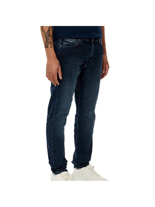 Jeans slim fit azul escuro kaporal daxko para homem - Kiabi Jeans slim fit azul escuro kaporal daxko para homem - Kiabi