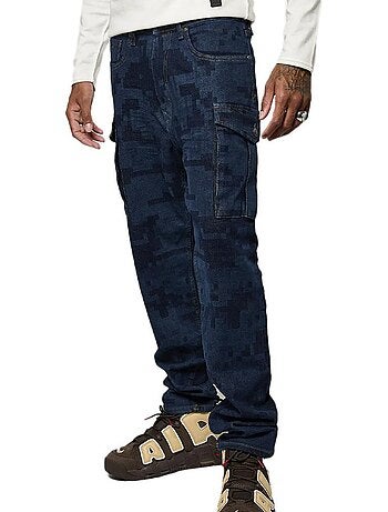 Jeans Slim Fit Azul Escuro para Homem Kaporal AKILAH