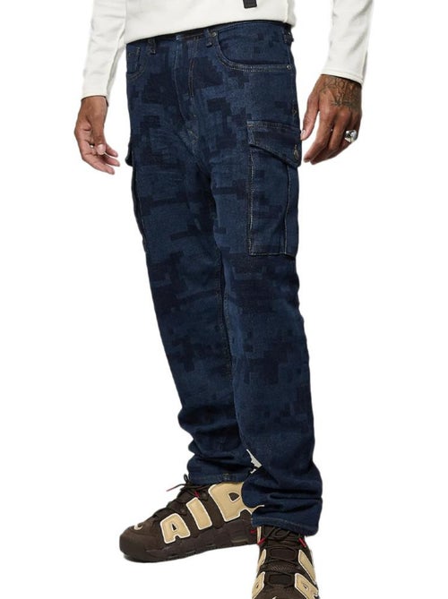 Jeans slim fit azul escuro para homem kaporal akilah - Kiabi Jeans slim fit azul escuro para homem kaporal akilah - Kiabi