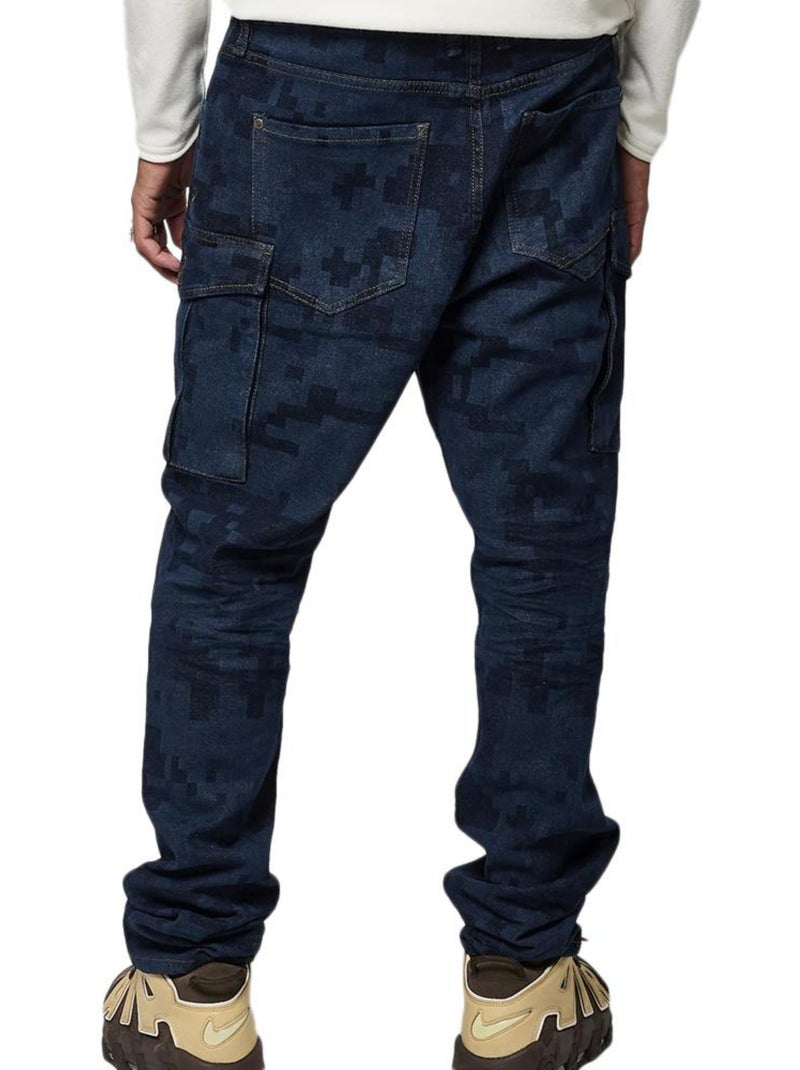 Jeans Slim Fit Azul Escuro para Homem Kaporal AKILAH Azul - Kiabi