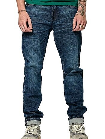 Jeans Slim Fit Azul Escuro para Homem Kaporal Irish