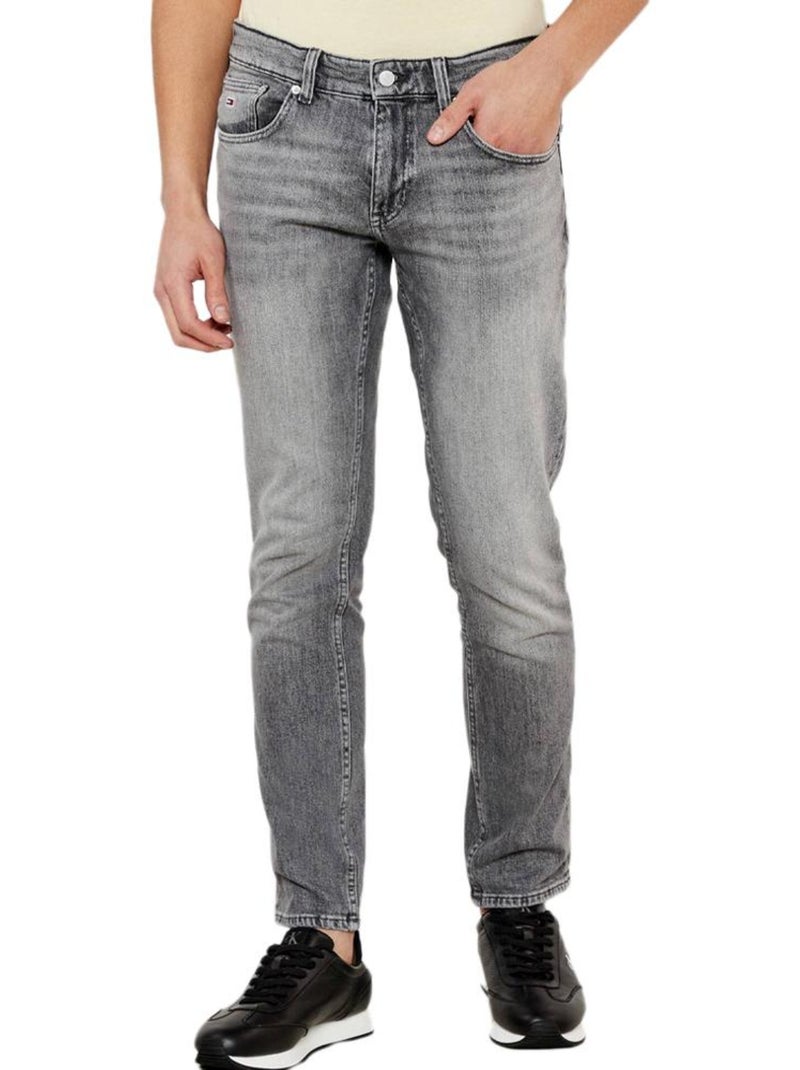 Jeans Slim Fit Cinzentos Tommy Hilfiger Scanton para Homem DM0DM21379 Cinza-prateado - Kiabi