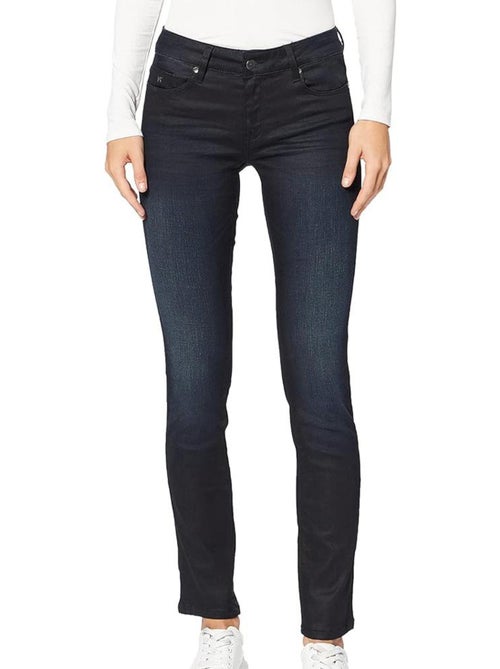 Jeans Slim Marinho Kaporal Wilda para Mulher - Kiabi Jeans Slim Marinho Kaporal Wilda para Mulher - Kiabi