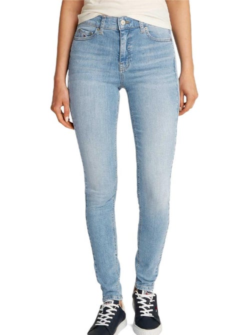 Jeans Slim Nora Azul para Mulher Tommy Hilfiger - Kiabi Jeans Slim Nora Azul para Mulher Tommy Hilfiger - Kiabi