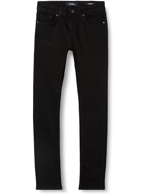 Jeans Slim Preto para Rapaz Kaporal CEGOH - Kiabi Jeans Slim Preto para Rapaz Kaporal CEGOH - Kiabi
