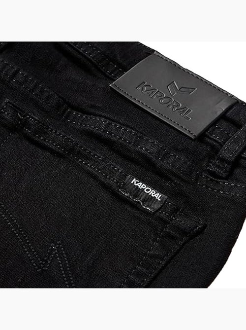 Jeans Slim Preto para Rapaz Kaporal CEGOH - Kiabi Jeans Slim Preto para Rapaz Kaporal CEGOH - Kiabi