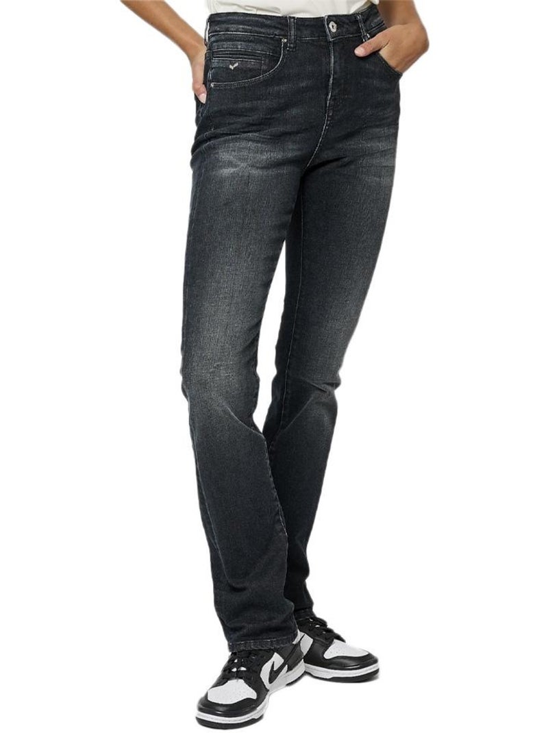 Jeans Slim Pretos Kaporal Birma para Mulher Preto - Kiabi
