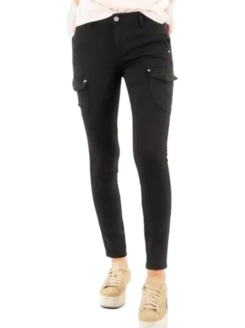 Jeans Slim Pretos Kaporal Exblac para Mulher Preto - Kiabi