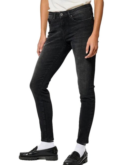 Jeans Slim Pretos Kaporal FLORH24W7J para Mulher - Kiabi Jeans Slim Pretos Kaporal FLORH24W7J para Mulher - Kiabi