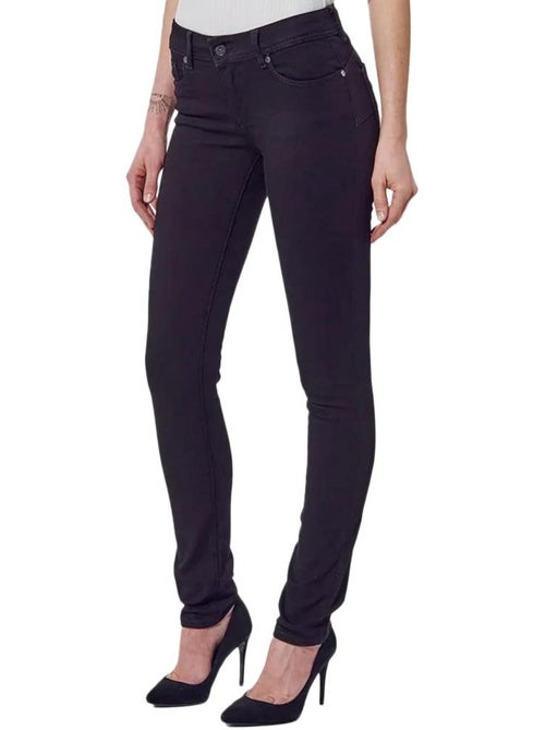 Jeans Slim Pretos Kaporal LOCKK para Mulher - Kiabi Jeans Slim Pretos Kaporal LOCKK para Mulher - Kiabi