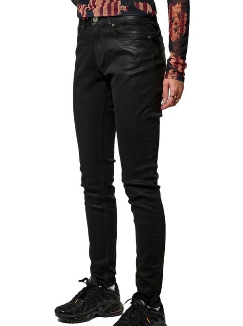 Jeans slim pretos kaporal redhbl para mulher - Kiabi