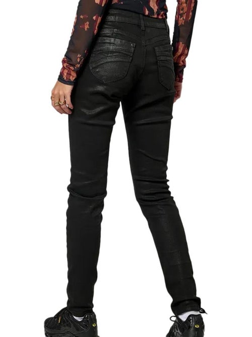 Jeans slim pretos kaporal redhbl para mulher - Kiabi