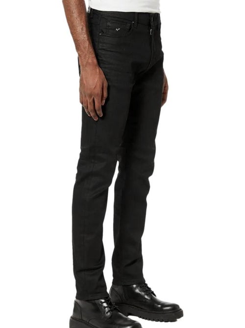 Jeans slim pretos para homem kaporal cocab - Kiabi