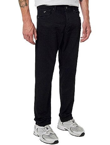Jeans slim pretos para homem kaporal dattt