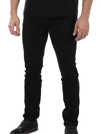 Jeans slim pretos para homem schott trd