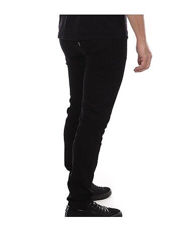 Jeans slim pretos para homem schott trd