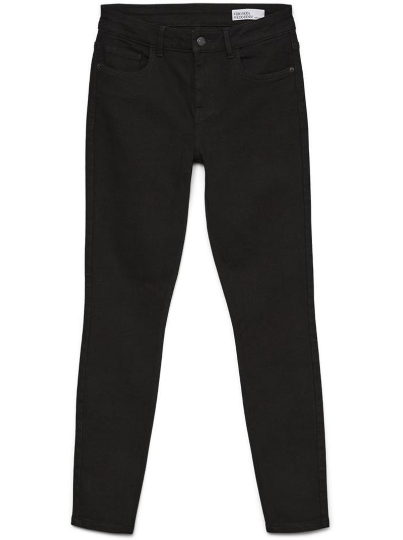 Jeans Slim Pretos Vero Moda Christa Preto - Kiabi