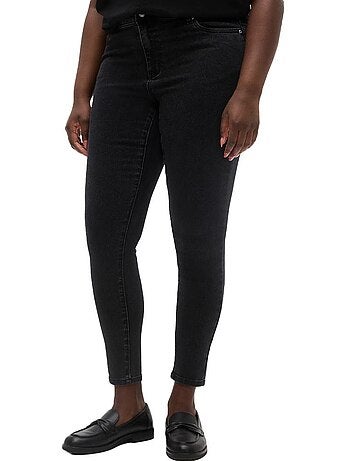 Jeans slim pretos vero moda sofila para mulher