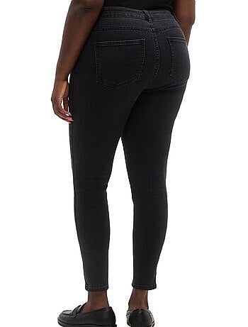 Jeans slim pretos vero moda sofila para mulher