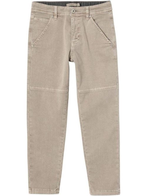 Jeans Slim Tapered Bege para Rapaz Name It - Kiabi Jeans Slim Tapered Bege para Rapaz Name It - Kiabi