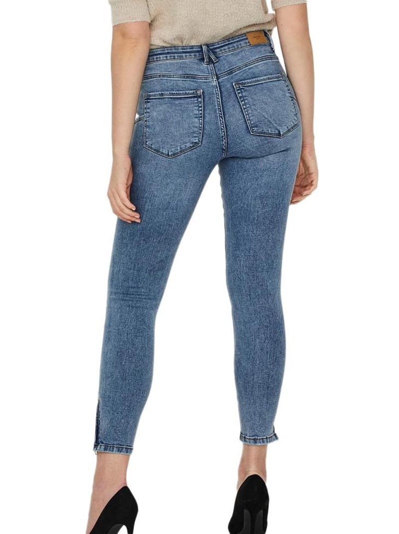 Jeans Slim Tilde Azul para Mulher Vero Moda Azul - Kiabi