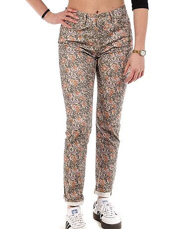 Jeans slim pretos kaporal camie para mulher