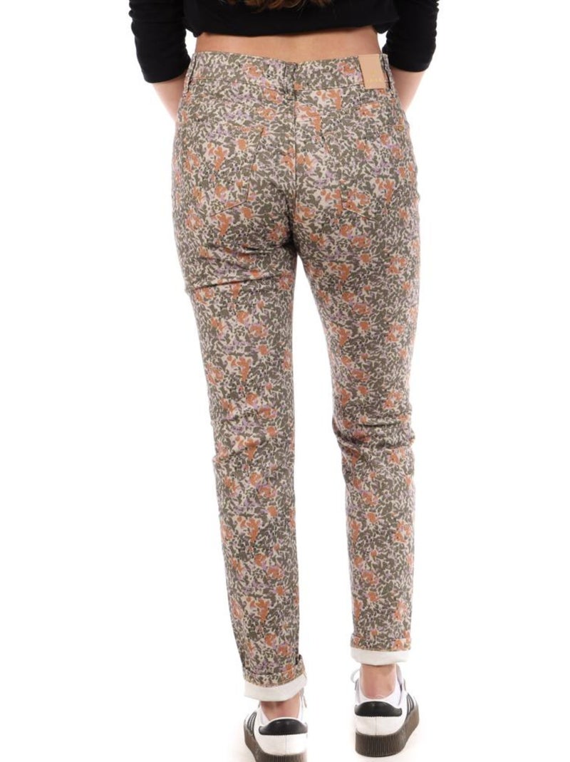 Jeans slim verde/laranja para mulher kaporal camie Verde - Kiabi