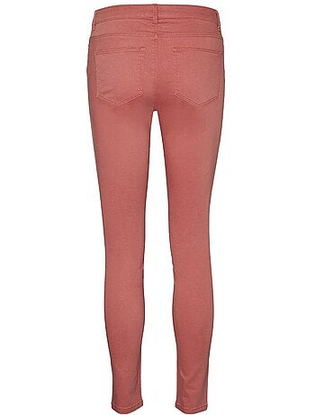 Jeans Slim Vermelhos Vero Moda Vea para Mulher