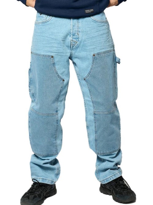 Jeans soltos azuis para homem kaporal arperh - Kiabi