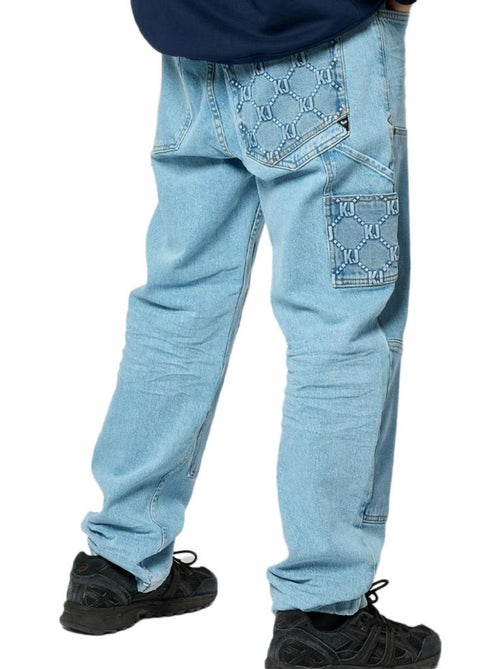 Jeans soltos azuis para homem kaporal arperh - Kiabi