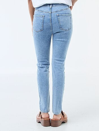 Jean super skinny cintura muito subida - L28