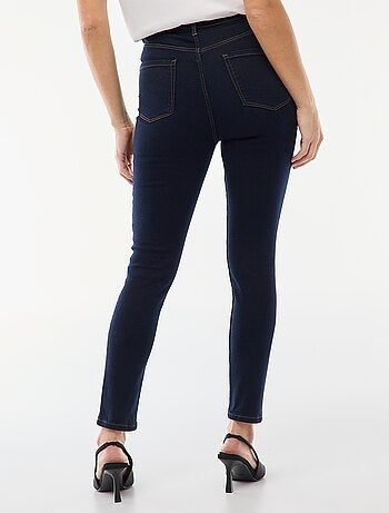Jeans super skinny cintura muito subida - L32