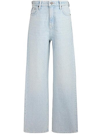 Jeans teddy smith electra azul claro largos para menina