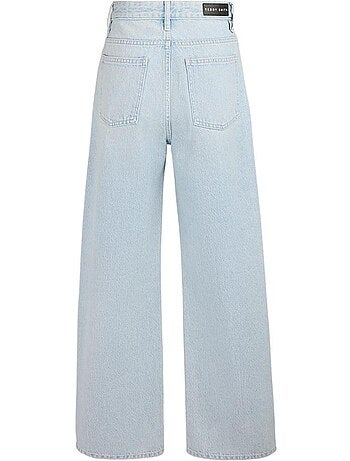 Jeans teddy smith electra azul claro largos para menina