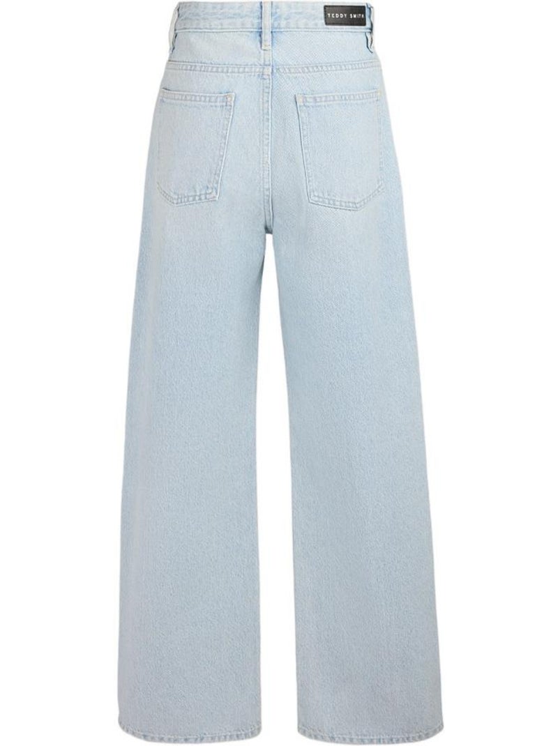 Jeans teddy smith electra azul claro largos para menina Azul - Kiabi