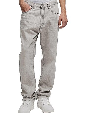 Jeans teddy smith memphis straight cinzento para homem