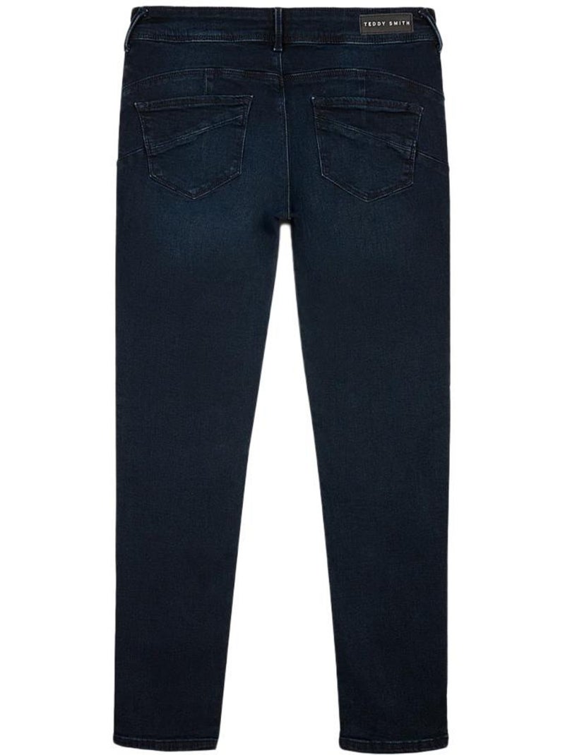 Jeans Teddy Smith Pin Up Azul Escuro para Mulher Azul-jeans - Kiabi