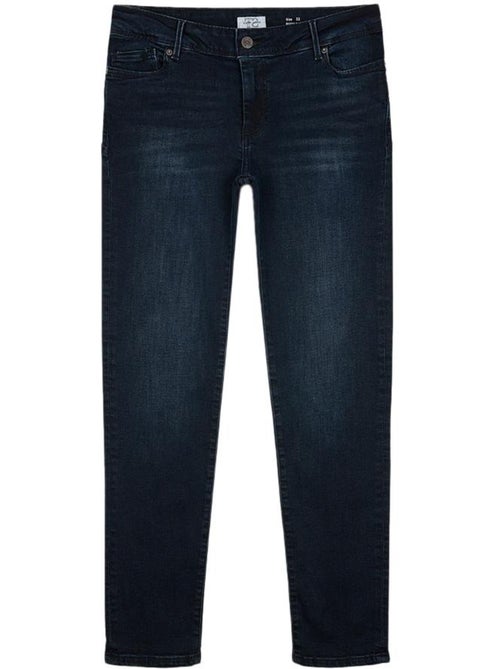 Jeans Teddy Smith Pin Up Azul Escuro para Mulher - Kiabi