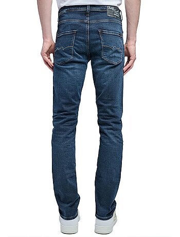 Jeans Teddy Smith Reeple Rock para Homem - Corte Reto Denim Azul Escuro