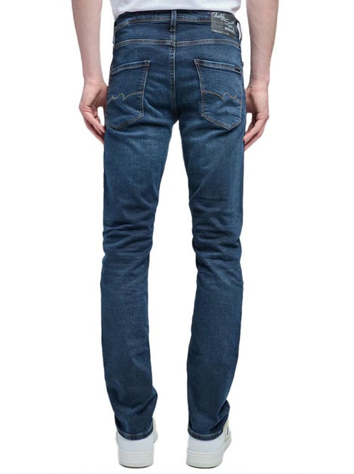 Jeans teddy smith reeple rock para homem - corte reto denim azul escuro - Kiabi