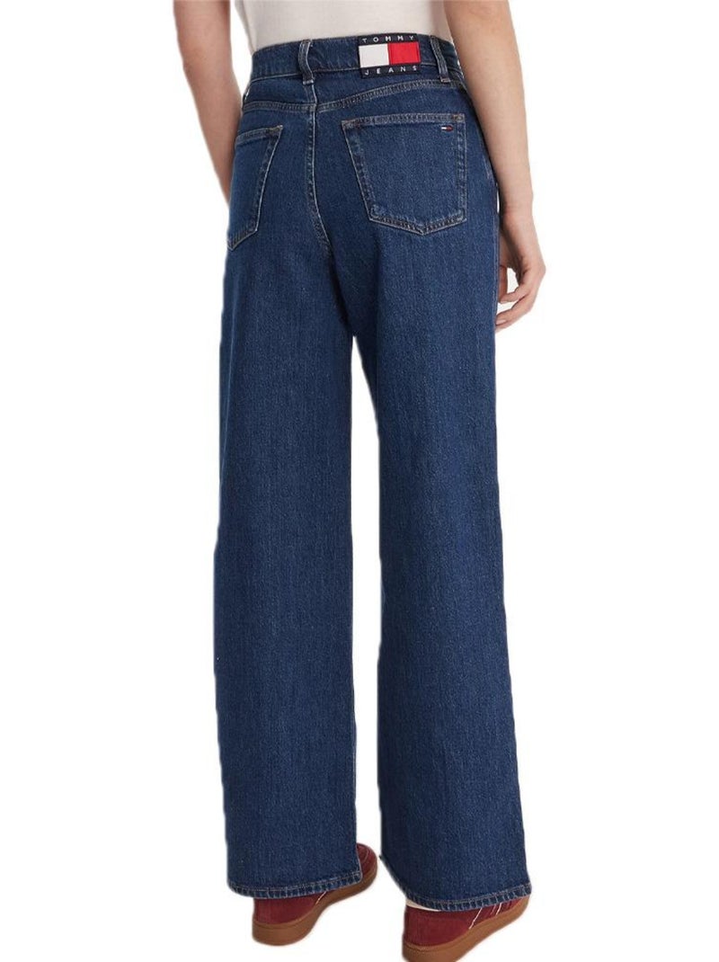 Jeans Tommy Hilfiger Amplo Azul Claro para Mulher Azul - Kiabi