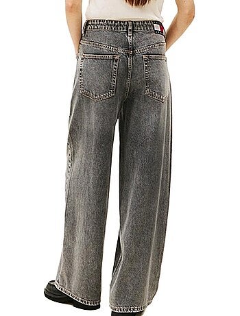 Jeans Tommy Hilfiger Charlie Loose Wide de Mulher Cinzento