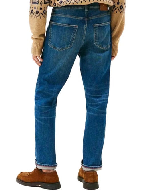 Jeans tommy hilfiger denton mw0mw40566 de homem azul corte reto - Kiabi Jeans tommy hilfiger denton mw0mw40566 de homem azul corte reto - Kiabi